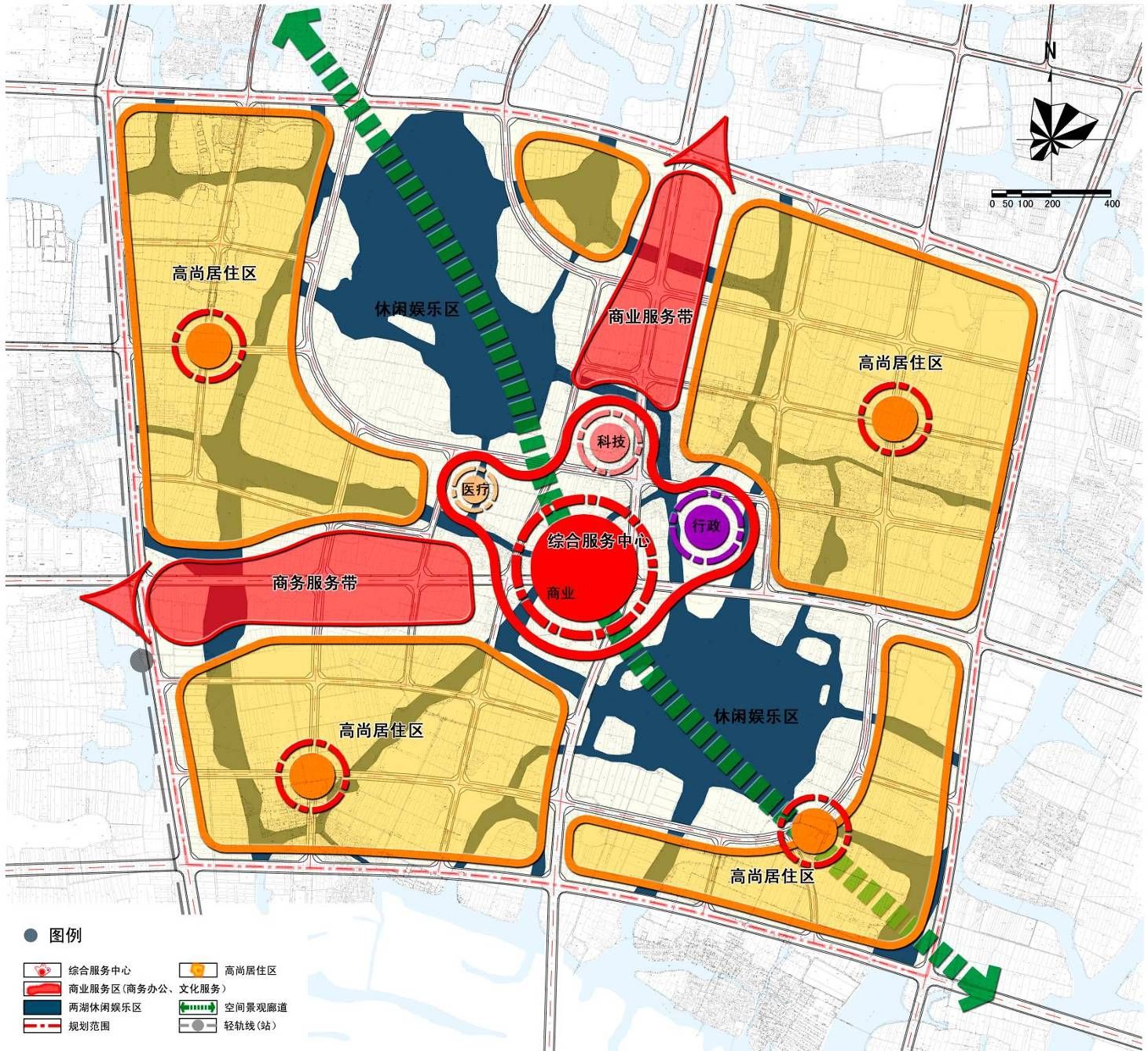 袍江两湖区域规划|第四城市·城建 - 绍兴e网论坛