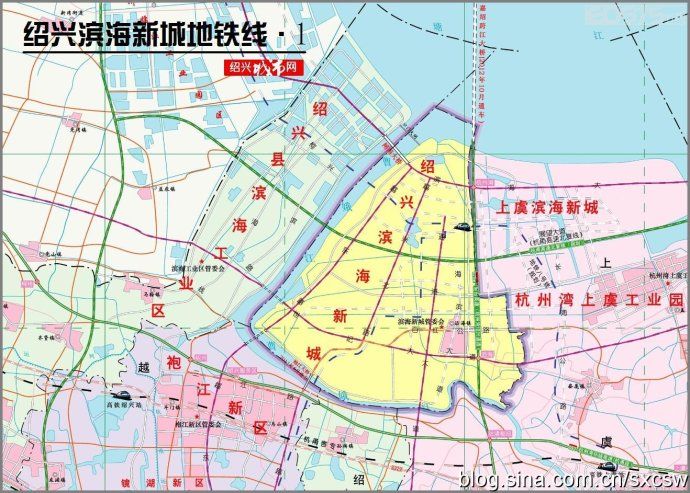 滨海新城地铁之一:连接杭州地铁八号线