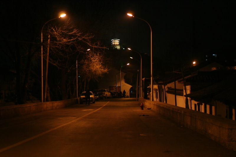 夜. 街景