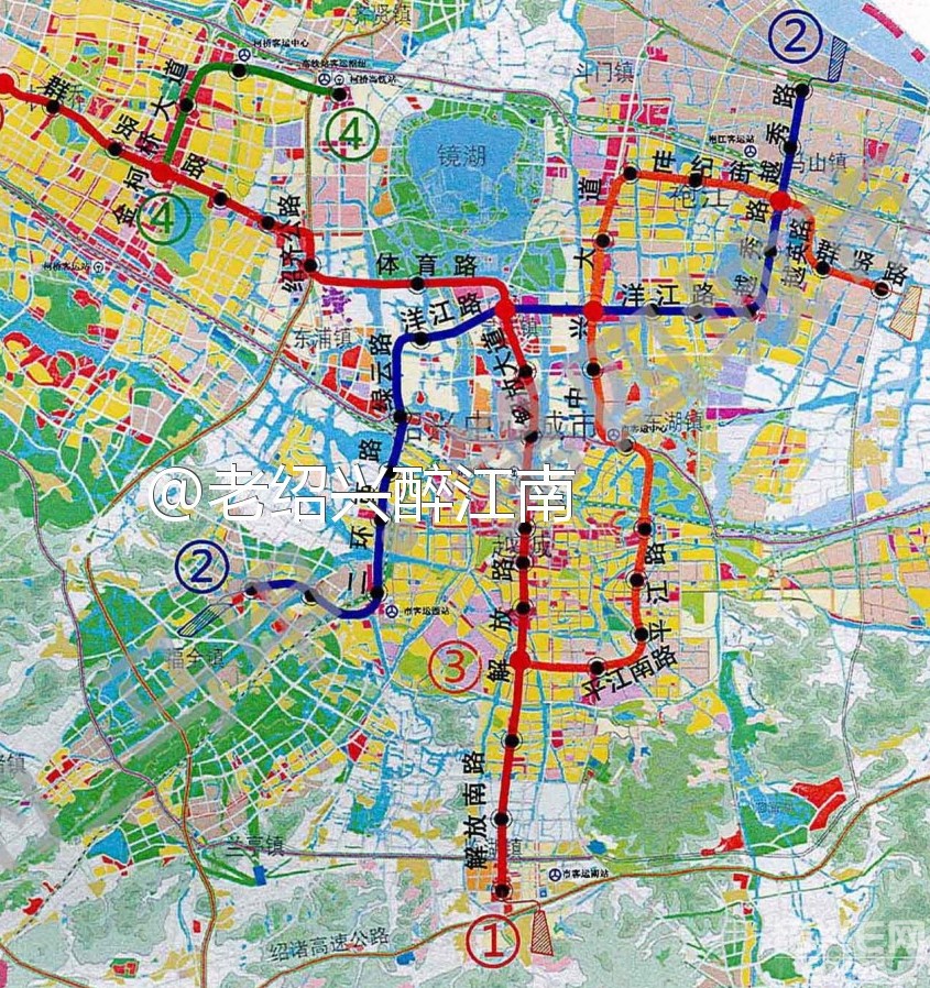 【高度关注】绍兴市政府正式批准《绍兴市城市轨道交通线网规划》