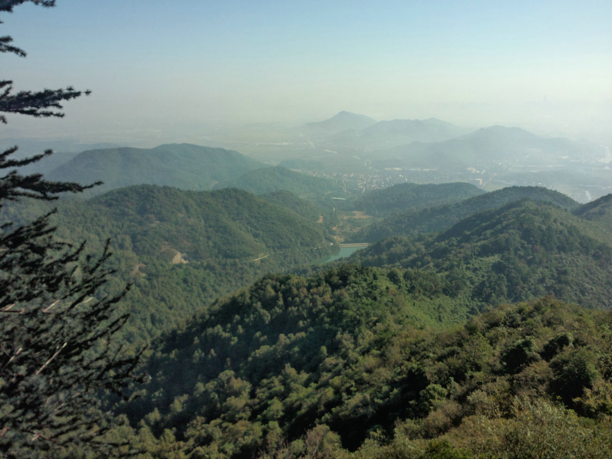 柯岩风景区——大雾尖香山徒步归来《绍兴户外征途二号》