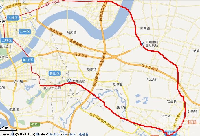 我弱弱的认为,杭州的地铁线应该弄个环线,环到柯桥