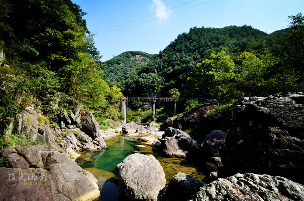 嵊州贵门乡南山湖风景