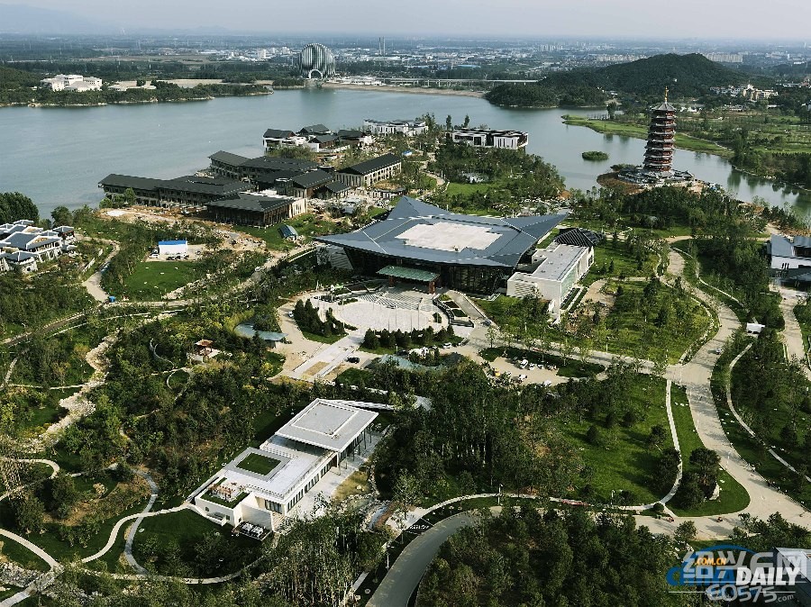 apec的会址建筑群类似绍兴镜湖新区规划的休闲综合体