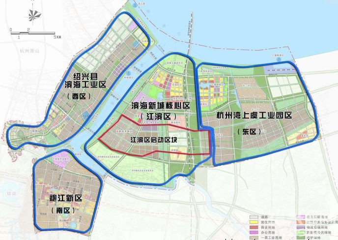 上虞乡贤标识有误:上虞区界还包括了绍兴滨海新城