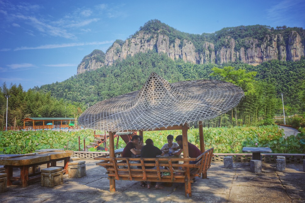 天台后岸村 一个青山秀水有情怀的地方