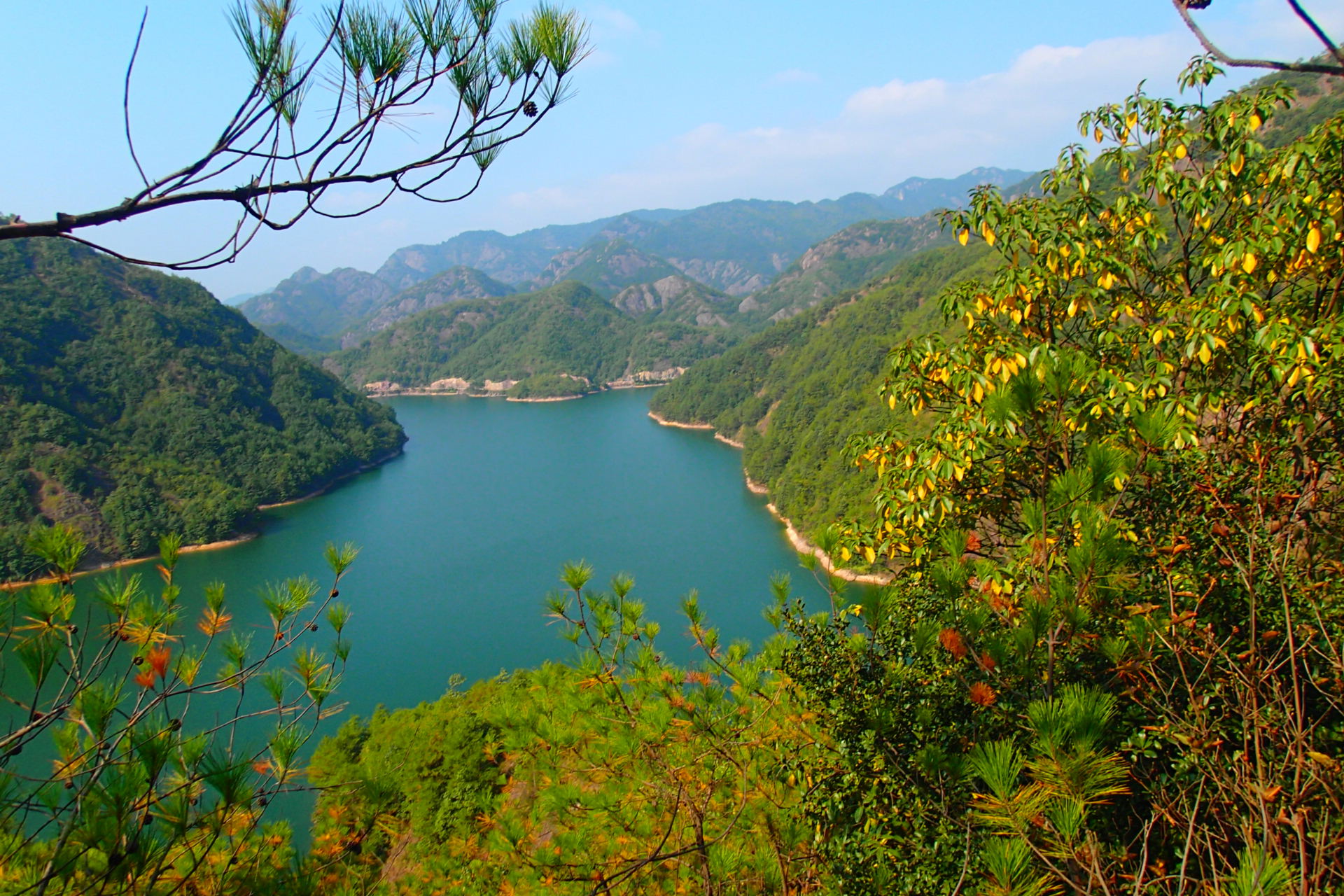 徒步浙江最美山脊:永康三渡溪三条山脊环线