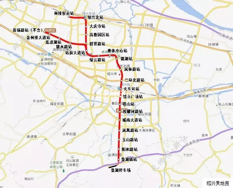 绍兴地铁,67杭州中环绍兴段,柯桥至诸暨高速公路等最新进度