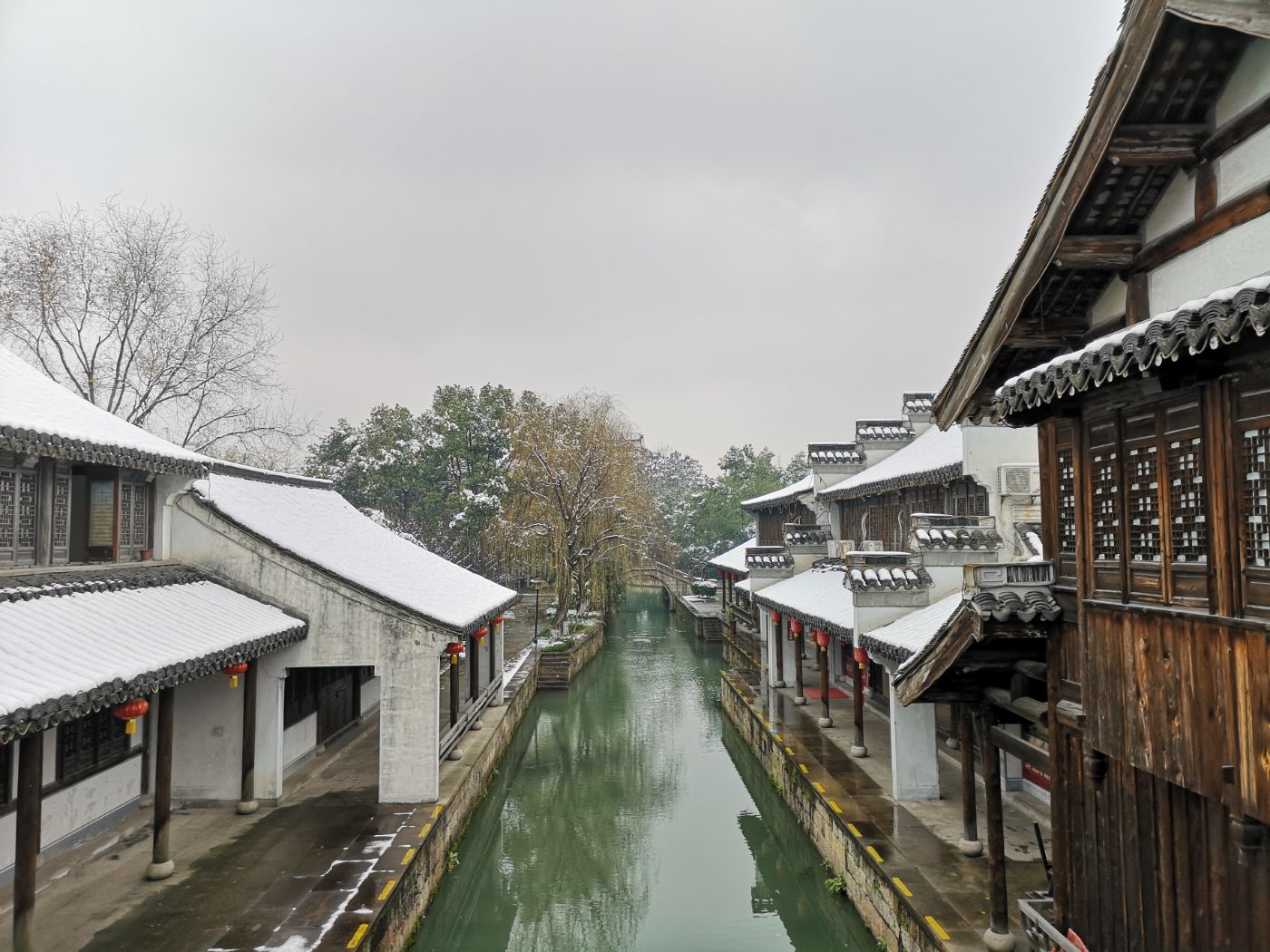 图说绍兴 2018.1.1稽山南浦小集,醉美江南雪景.