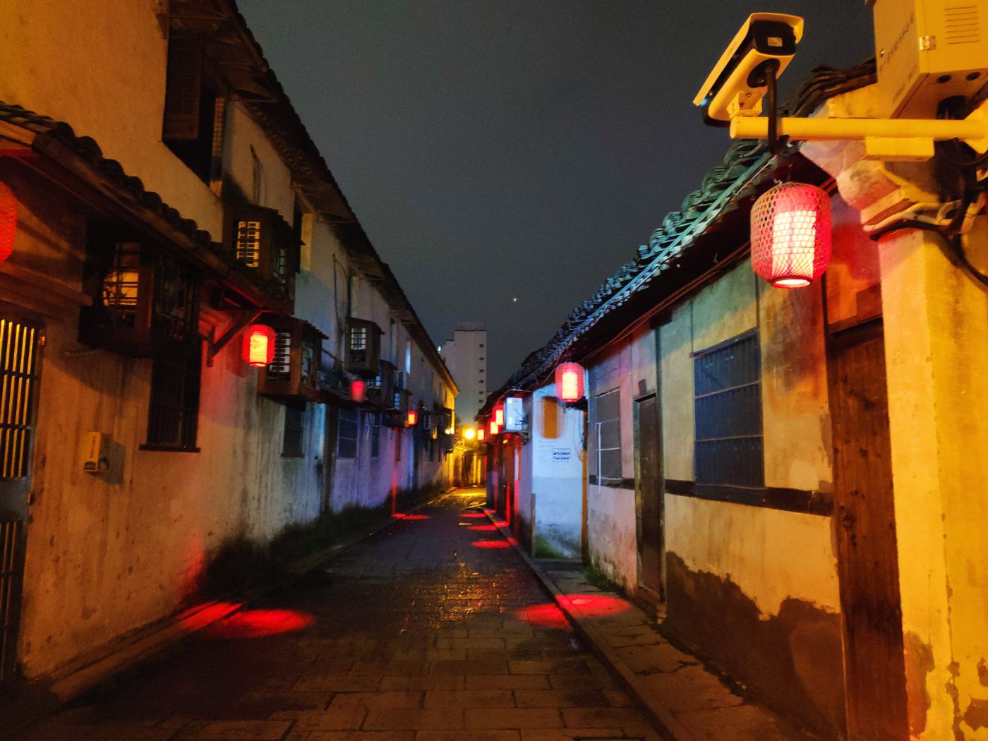 2019.2.5书圣故里西街的夜晚,老街夜景漂亮