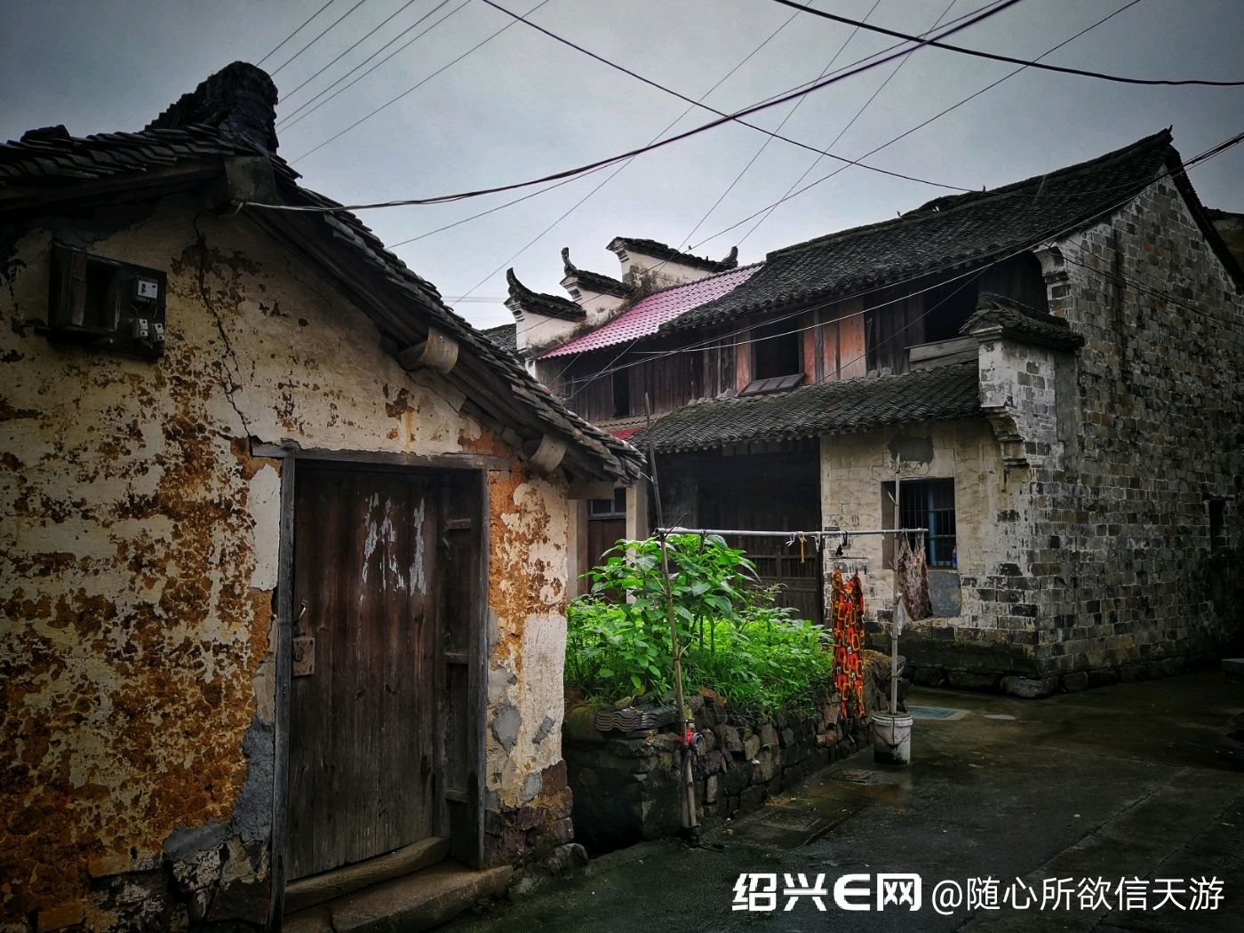 细雨中的王坛镇南子口村2019.6.26