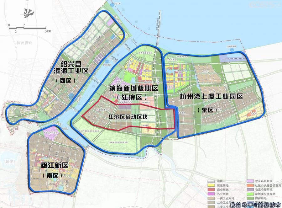 关于绍兴滨海新城的几个概念