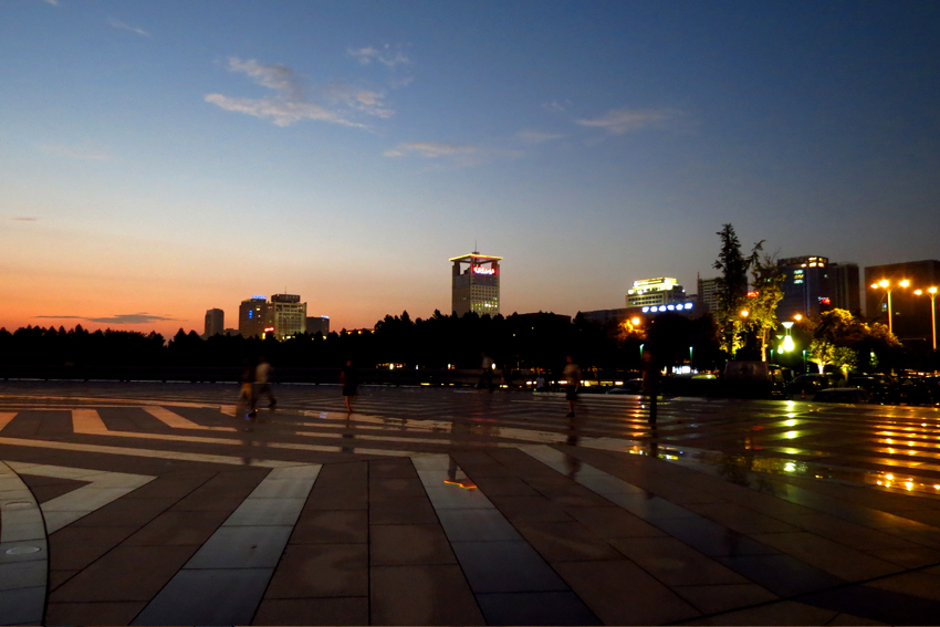 柯橋明珠廣場夜景