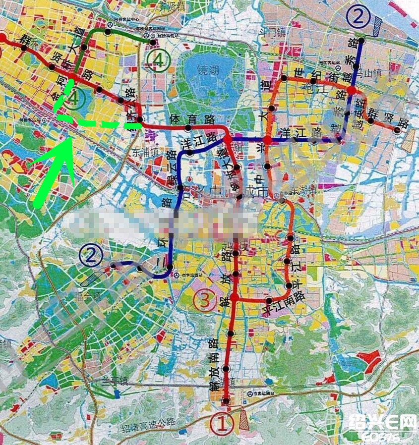 正式将地铁建造提上日程 其中1号线,也就是连接柯桥--绍兴的地铁线路