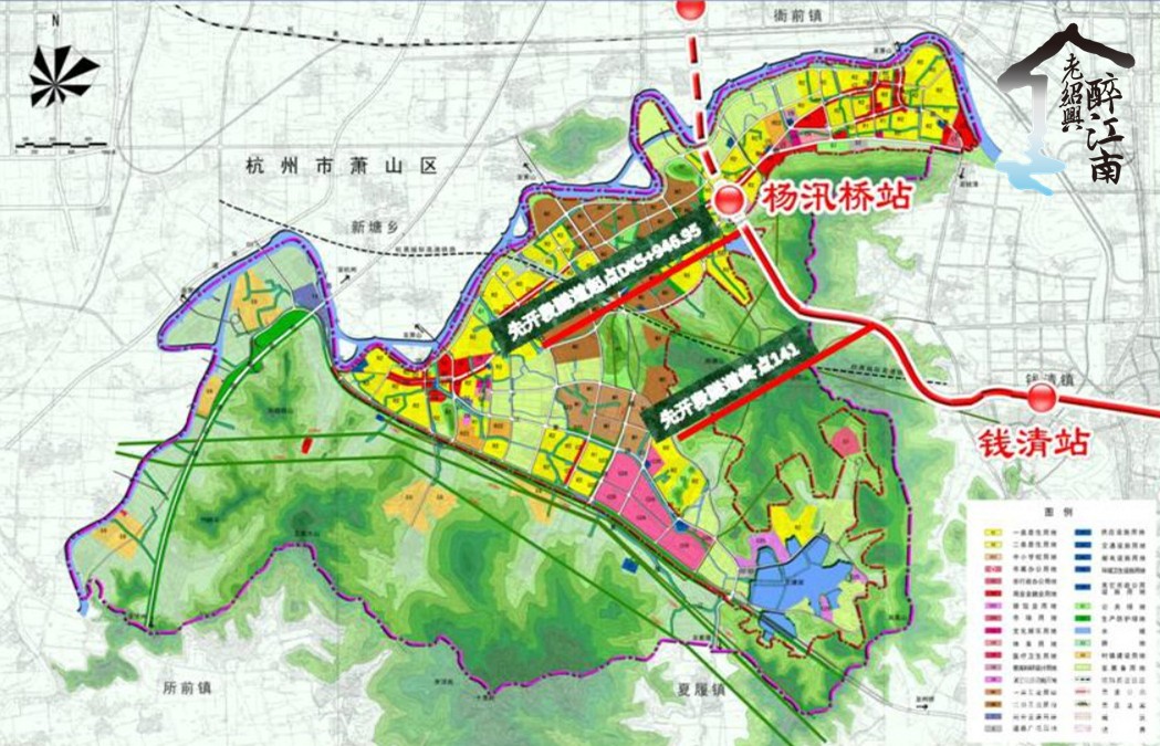 杭州至绍兴城际铁路试验段工程的批前公示
