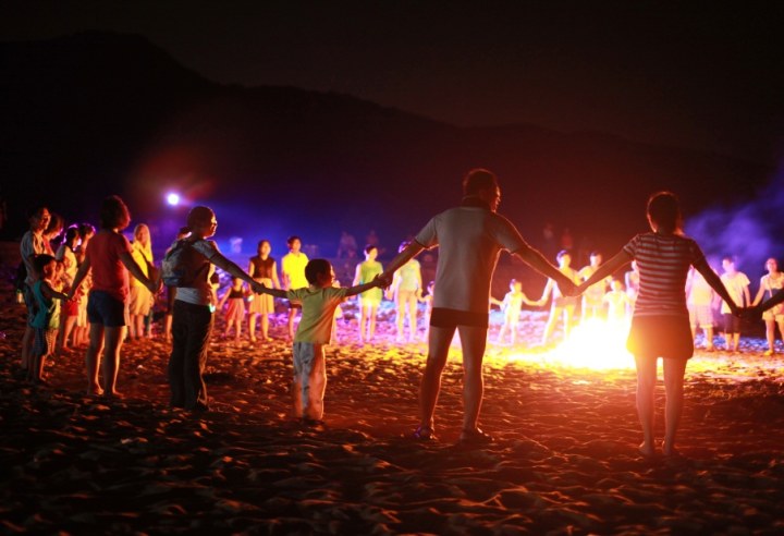 【朱家尖二日游】体验月岙沙滩bbq,浪漫篝火晚会,大声说你想和我去看