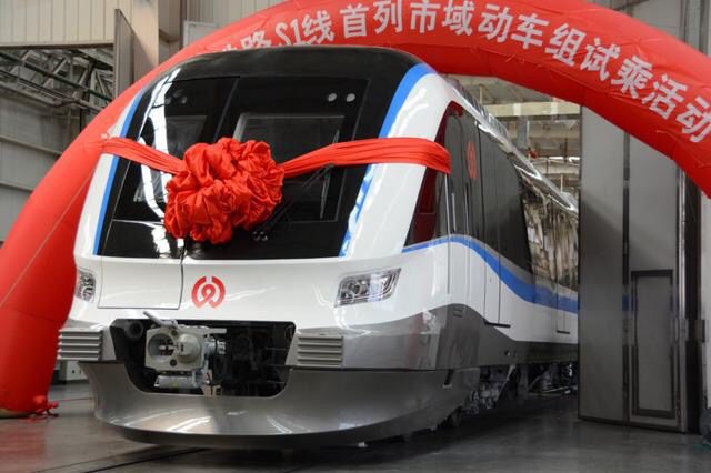 温州市域动车组列车试乘