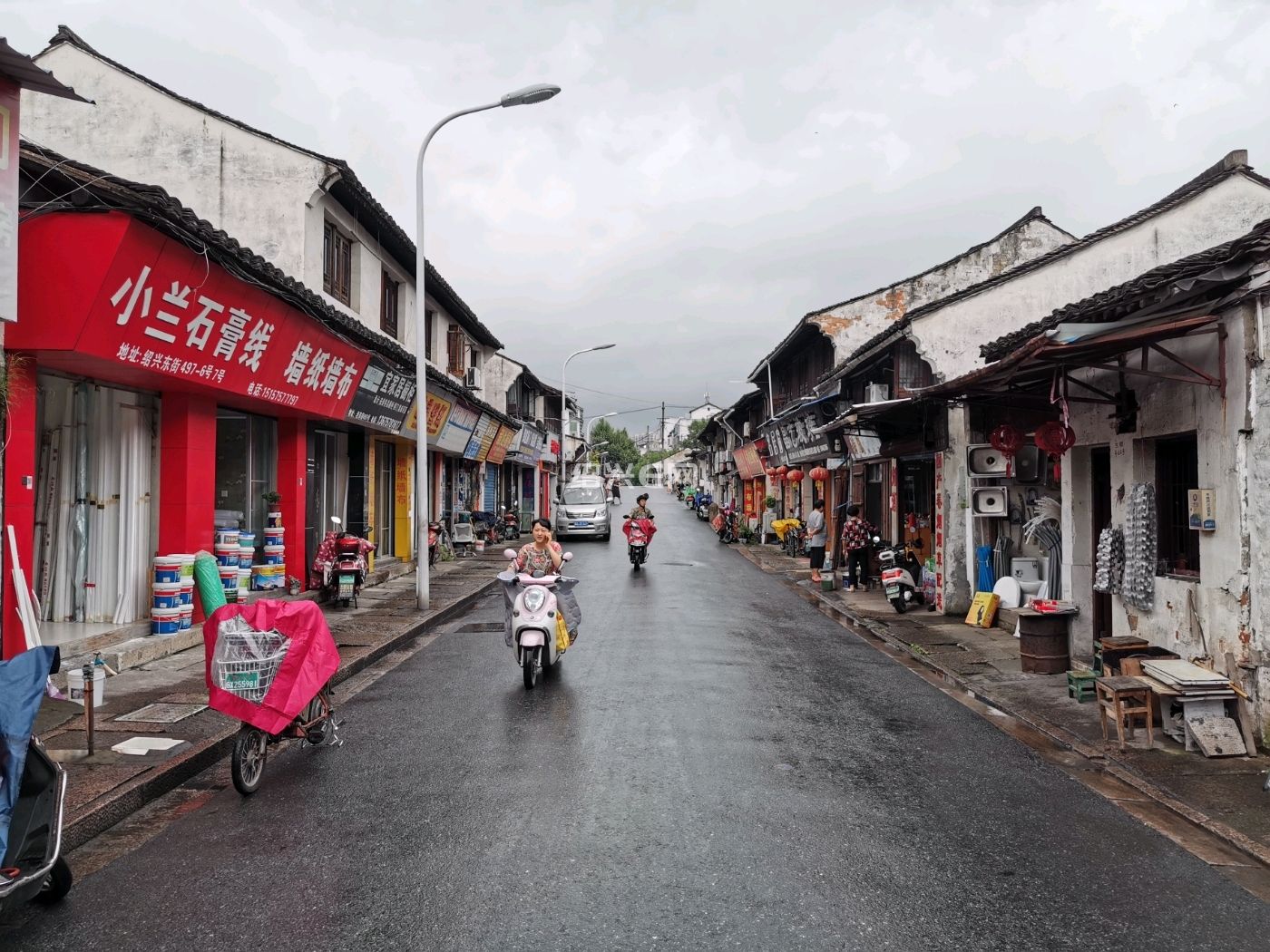 绍兴老照片——"东街"(疑似)对比图