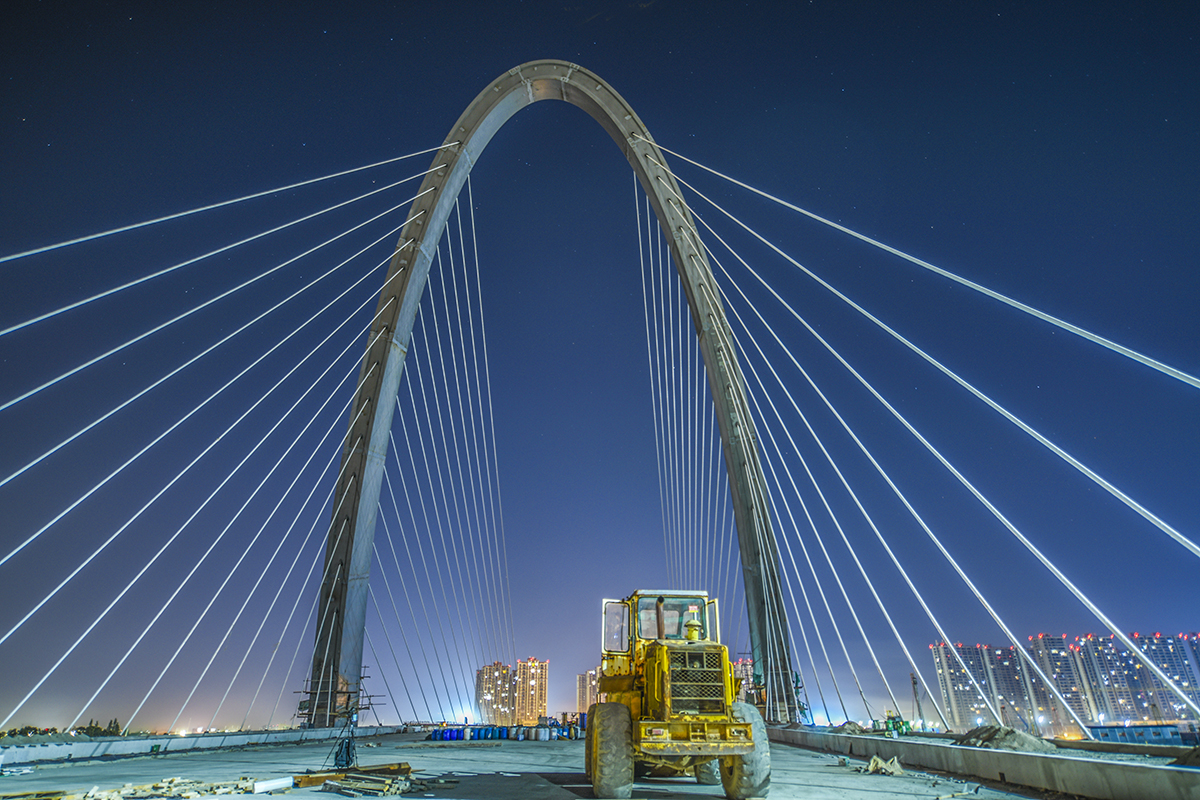 在建的官渡大桥2020.5.20