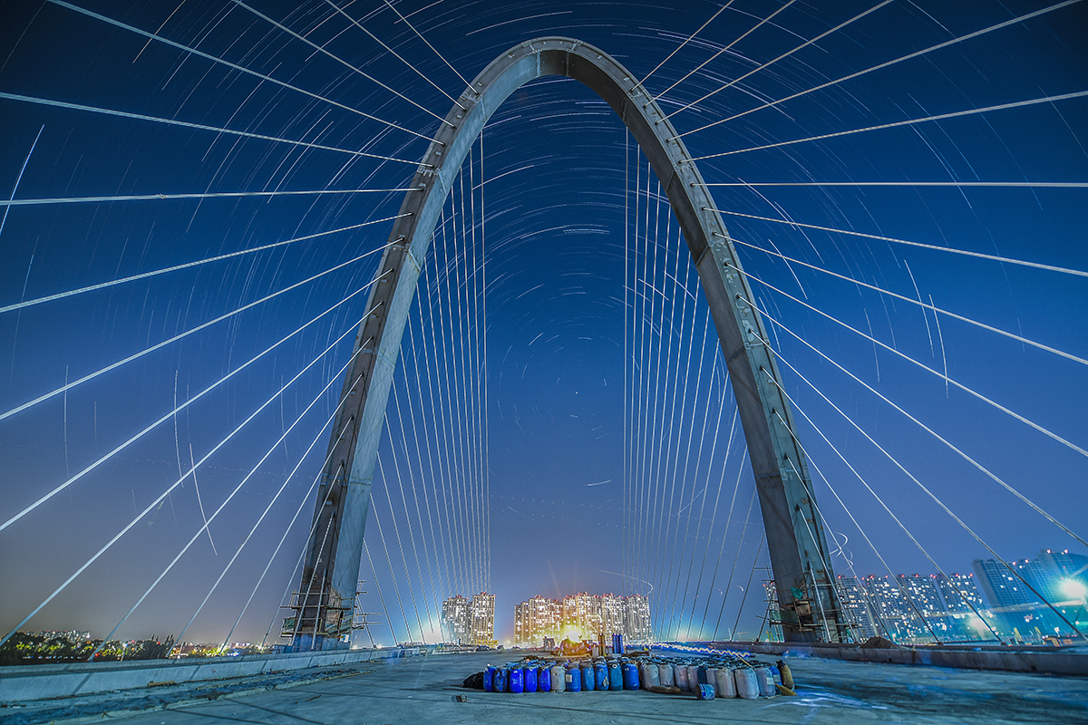 在建的官渡大桥2020.5.20