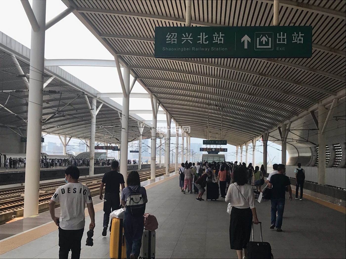 绍兴北站客流逐步恢复!