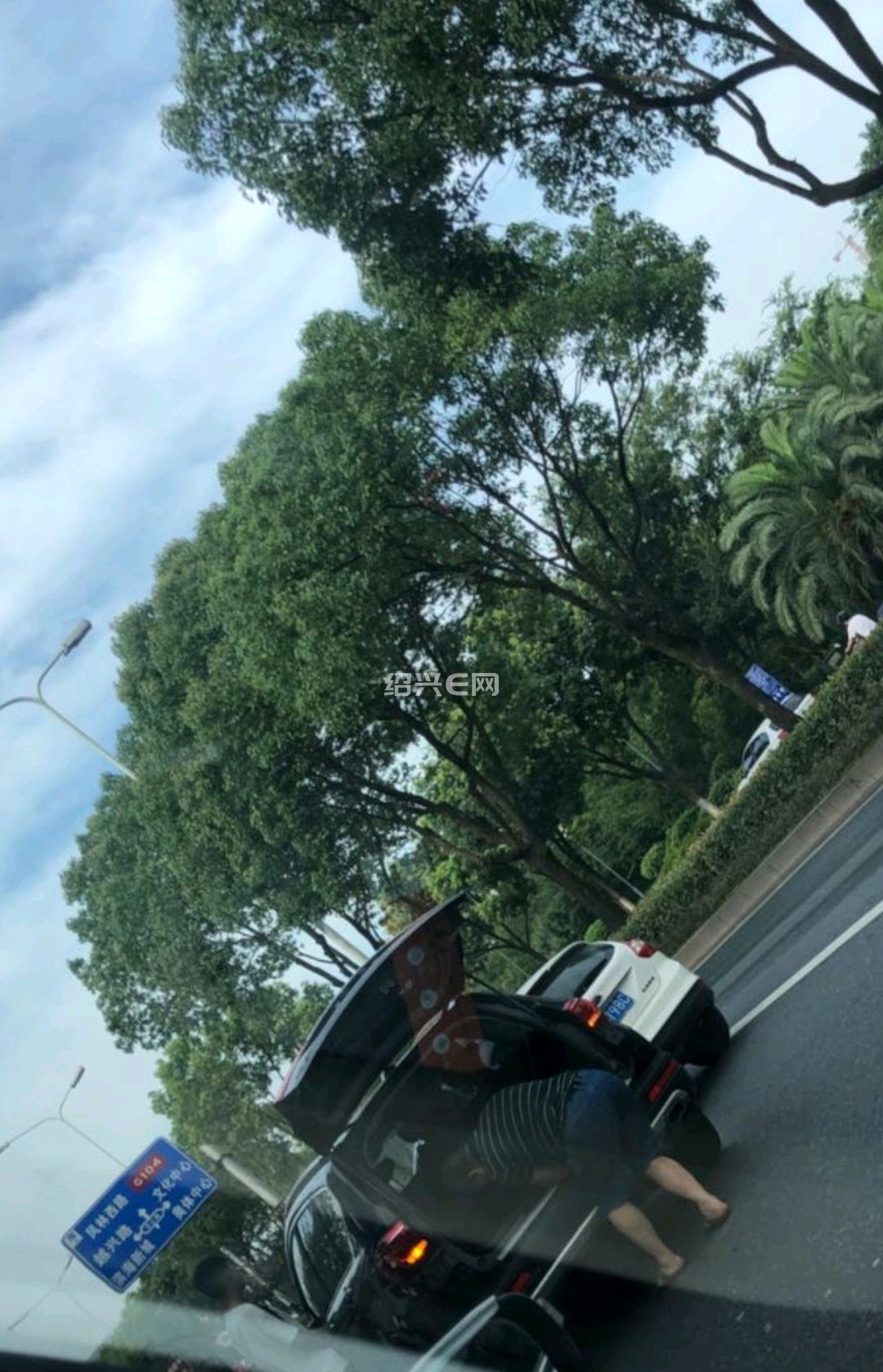 中兴路北向南洋江路口不到点两车刮擦|绍兴杂谈 绍兴e网论坛 绍兴