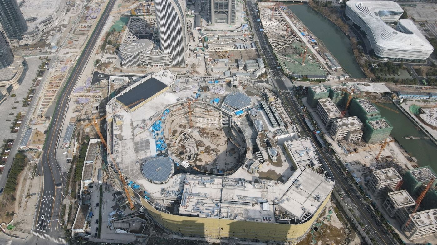 苏宁广场马上复工,但起码22年才能开业|第四城市·城建 - 绍兴e网论坛