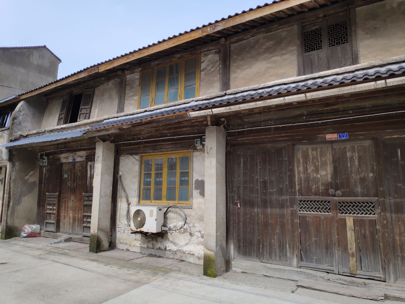 2019.3.10上虞沥海老街,古朴有年代感