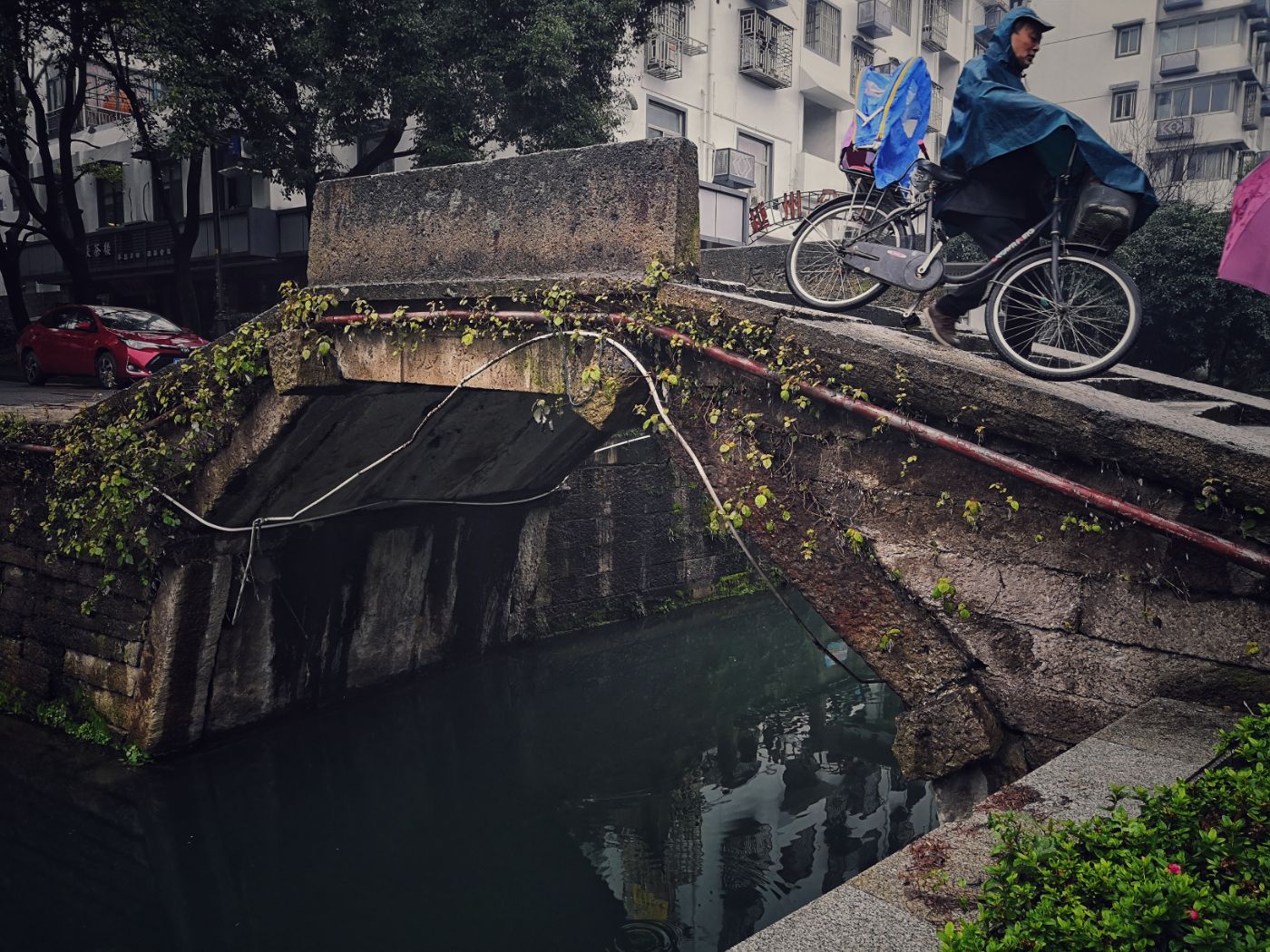 2019.3.11拜王桥位于市区鲁迅西路和府山直街叉口