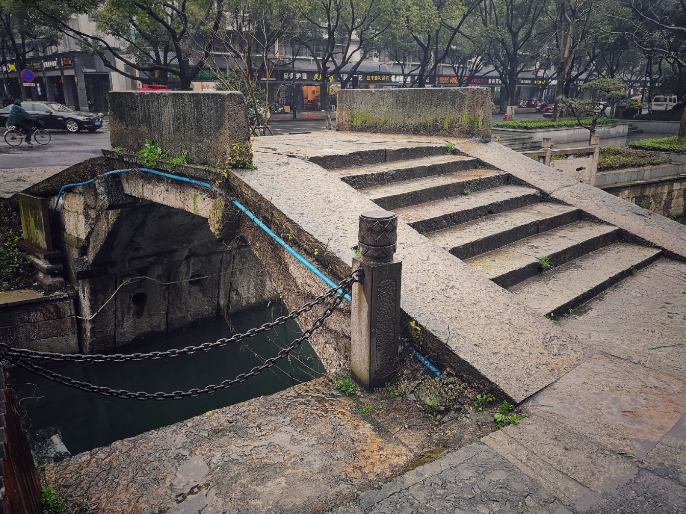 2019.3.11拜王桥位于市区鲁迅西路和府山直街叉口