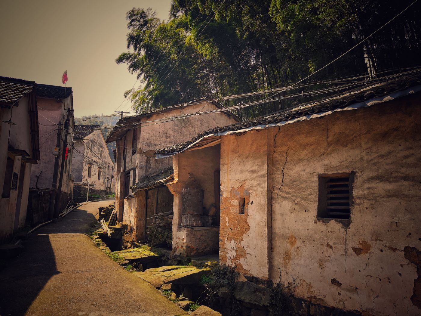 2019.3.18阳光下的夏履镇黎明村