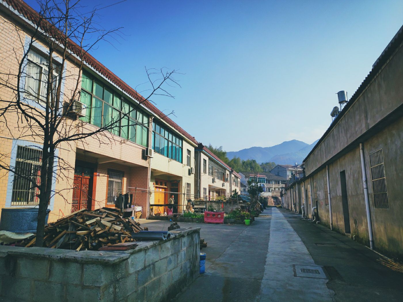 稽东镇尧郭村之廿里牌#随拍绍兴第三期#2019.12.23